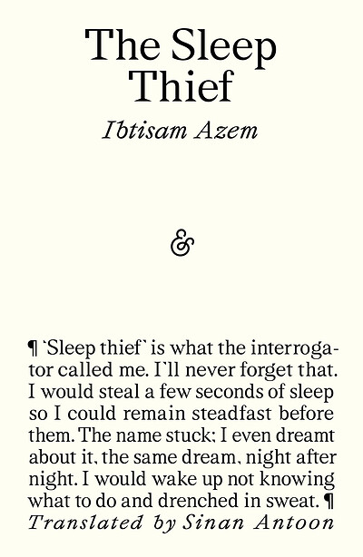 The Sleep Thief launch with Ibtisam Azem at Bookhaus