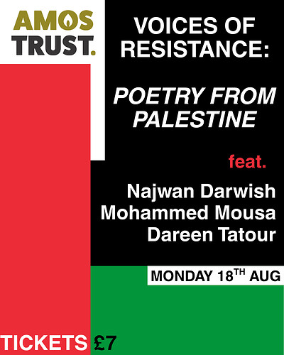 Voices of Resistance: Poetry from Palestine at Bookhaus