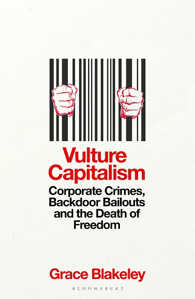 Vulture Capitalism launch at Bookhaus