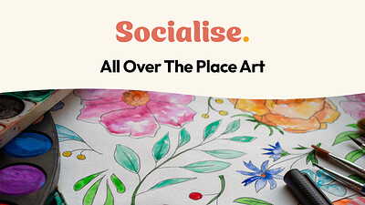 All Over The Place Art Night at Brew house king street