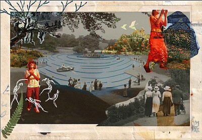 Cyanotype & Tapestry Making: Remembering & Imagining Eastville park at Bridge Farm