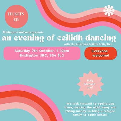 Ceilidh in aid of Brislington Welcome at Brislington United Reformed Church