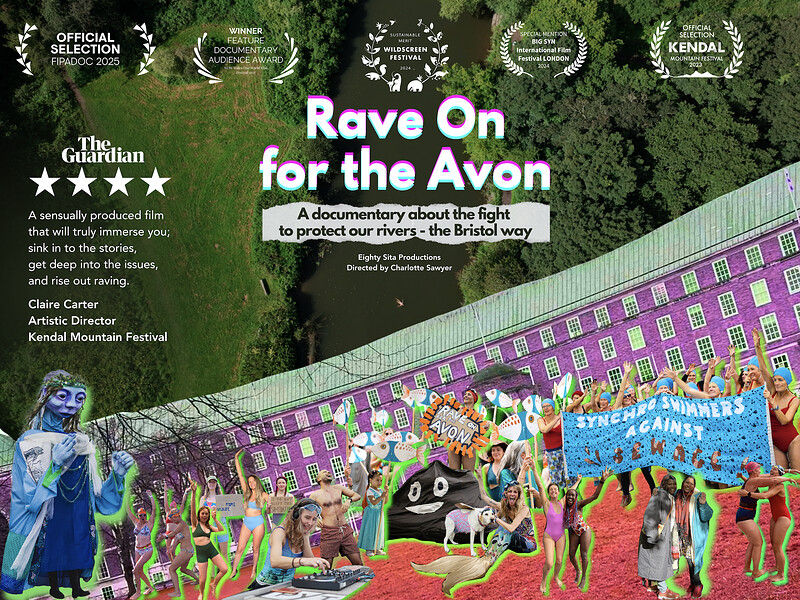 Rave On For The Avon: Screening at Bristol's Megascreen at Bristol Aquarium