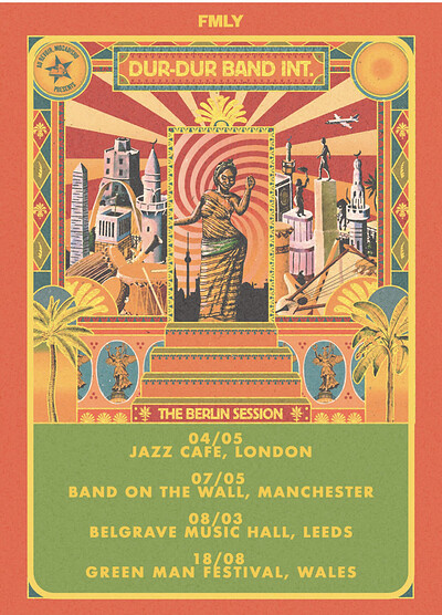 Dur-Dur Band x Diaspora Festival at Bristol Beacon - ticket will be available to buy on the door