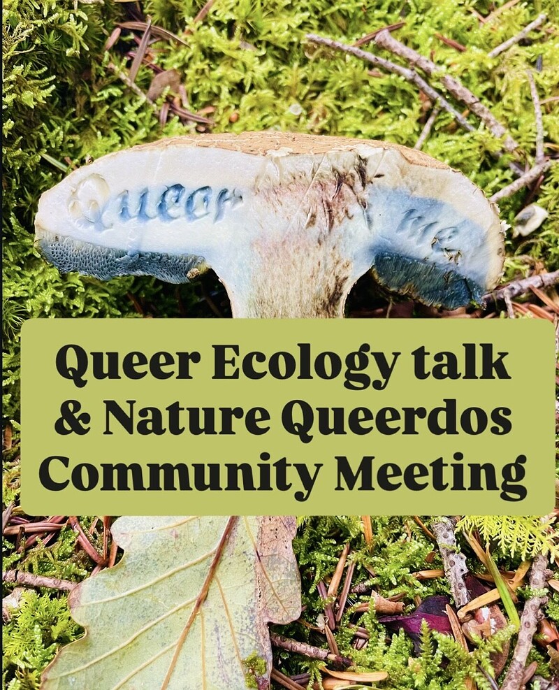 Queer Ecology talk and Nature Queerdos community meeting at Bristol Beer Factory Tap Room & Studio North St