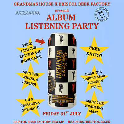 Album Listening Party at Bristol Beer Factory - Tap Room