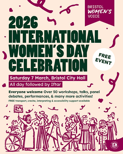 International Women's Day Celebration 2026 at Bristol City Hall, College Green