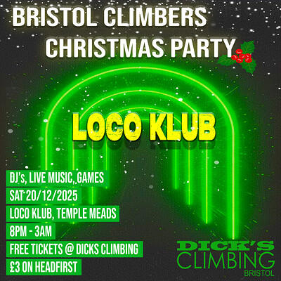 Bristol Climbers - Christmas Party at Bristol Climbers Christmas Party 2025