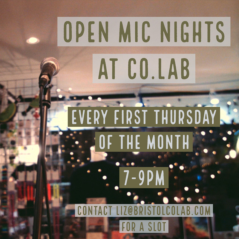 Open Mic Night at Bristol Co.LAB at Bristol Colab