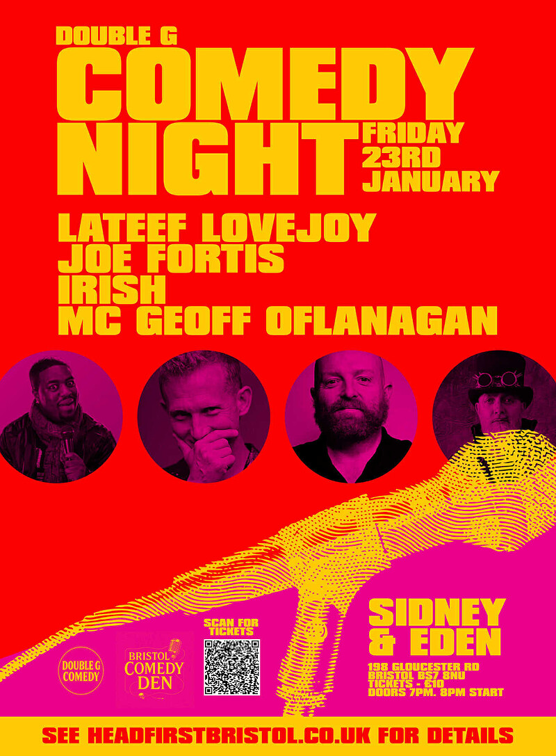 Double G Comedy Night at Bristol Comedy Den