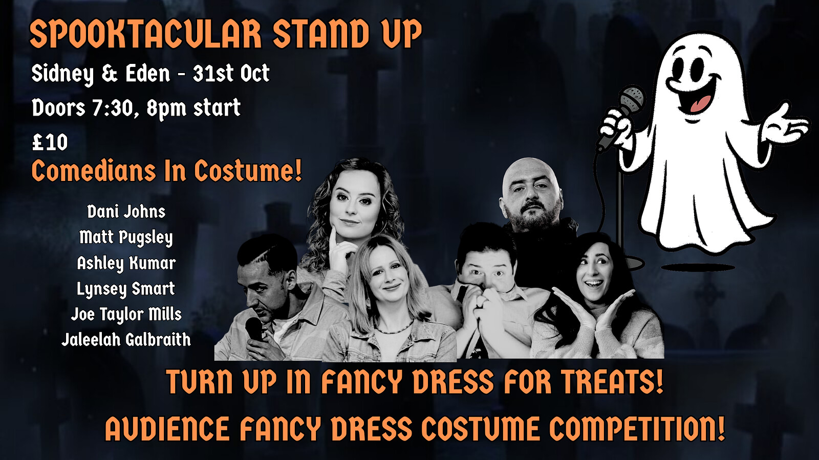 SPOOKTACULAR STAND UP at Bristol Comedy Den