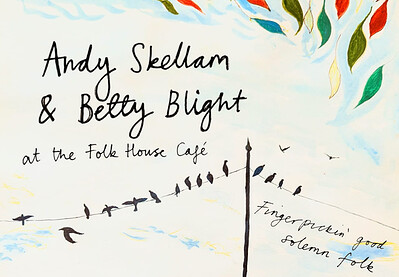 Andy Skellam and Betty Blight at Bristol Folk House