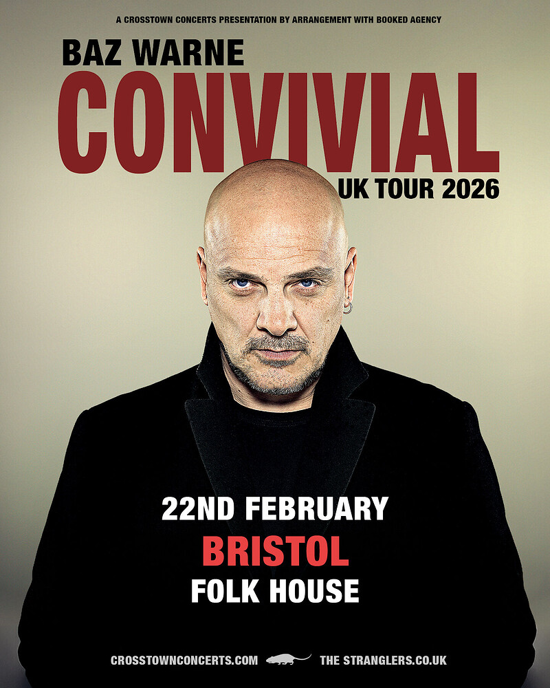 Baz Warne: Convivial Tour at Bristol Folk House