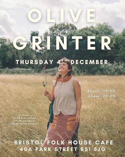 OGrinter at Bristol Folk House