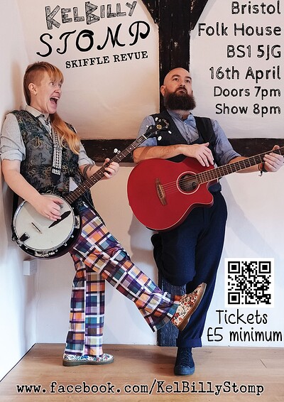The KelBilly Stomp Skiffle Revue at Bristol Folk House