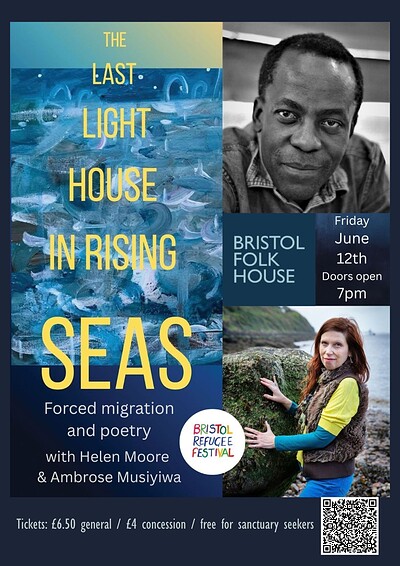 The Last Lighthouse in Rising Seas, forced migration and poetry at Bristol Folk House