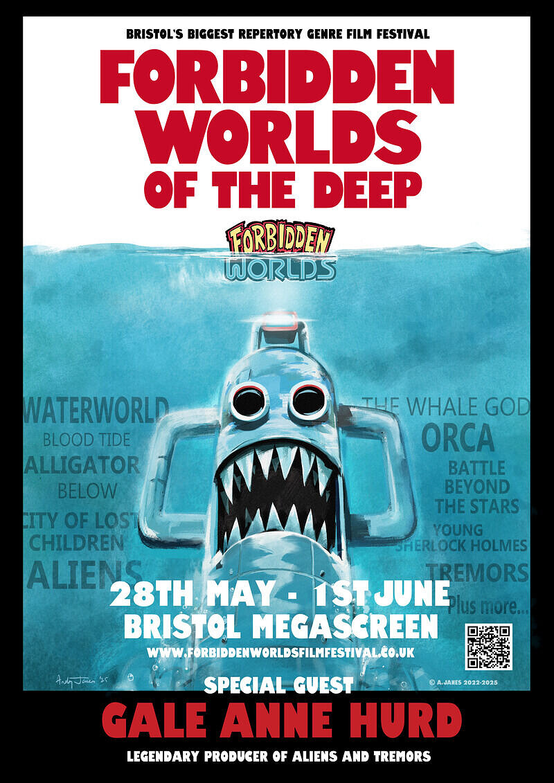 FORBIDDEN WORLDS 2025 - FESTIVAL PASSES at Bristol Megascreen, Bristol Aquarium