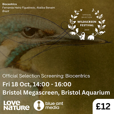 'Biocentrics' Wildlife Film Screening at Bristol Megascreen