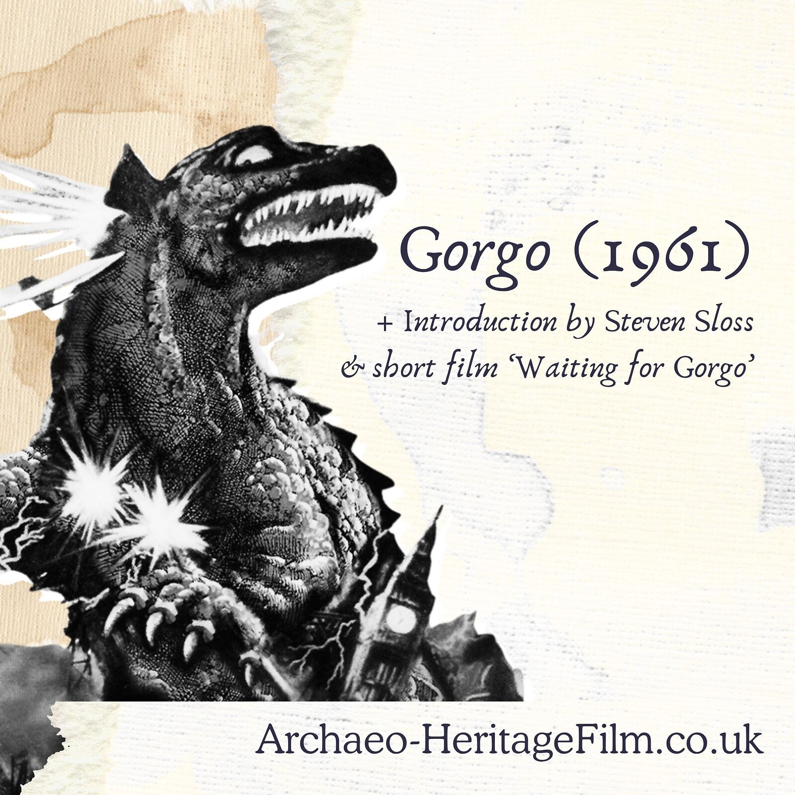 Gorgo  on the Megascreen at Bristol Megascreen