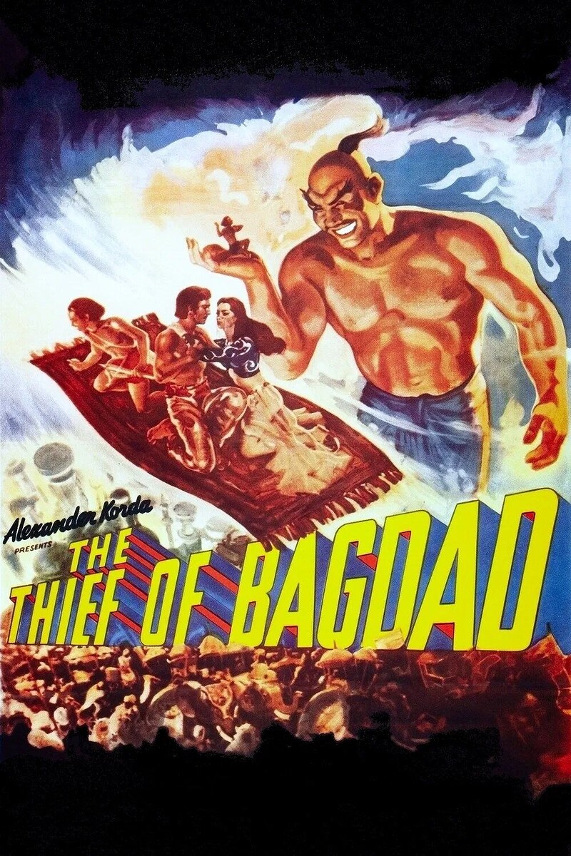 THE THIEF OF BAGDAD  + The Arabian Nights worlds of Ray Harryhausen at Bristol Megascreen