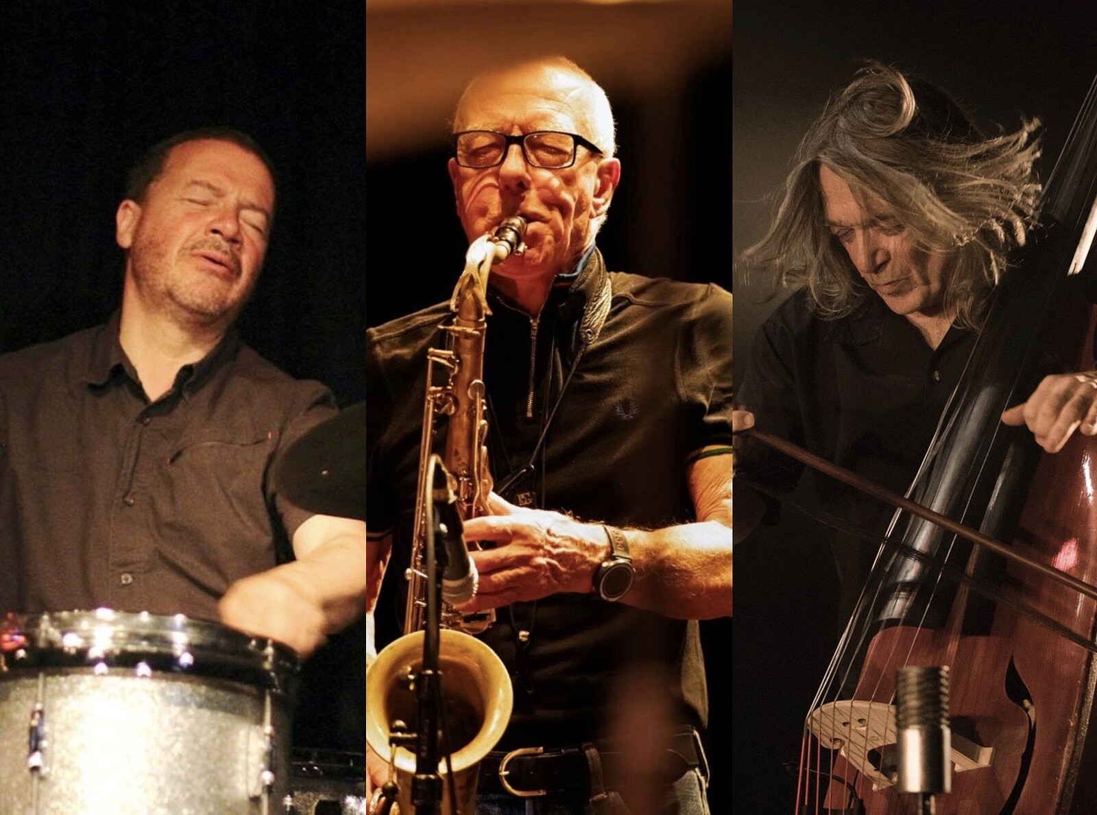 LARRY STABBINS / PAUL ROGERS / MARK SANDERS at Bristol Music Club