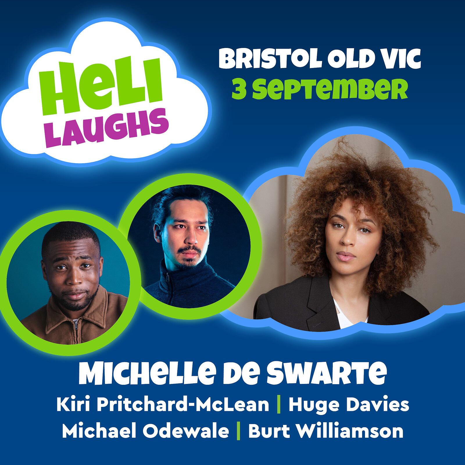 Heli Laughs: A night of comedy at Bristol Old Vic