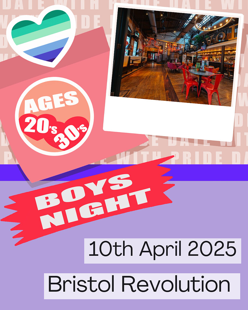 Boys Night - LGBTQ+ Speed Dating at Bristol Revolution