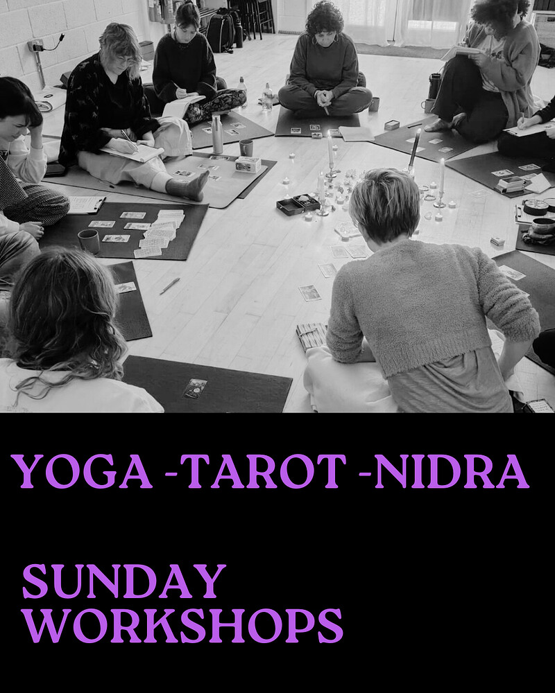 Yoga Tarot Nidra Sunday workshop at Bristol school of yoga