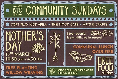 Bristol Tree Craft  - Community Sunday at Bristol Tree Craft CIc