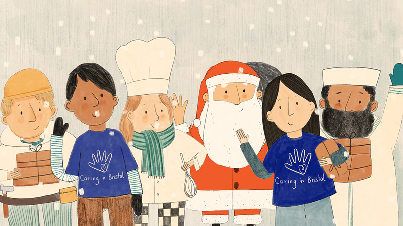 Caring at Christmas 2020 at Bristol