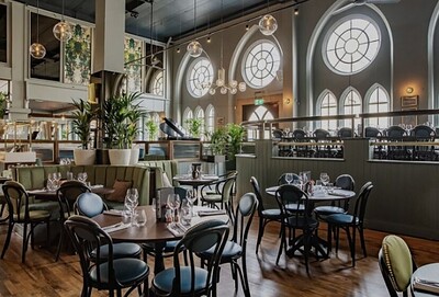 Courtrooms, Summer Meal at Browns at Browns, Bristol