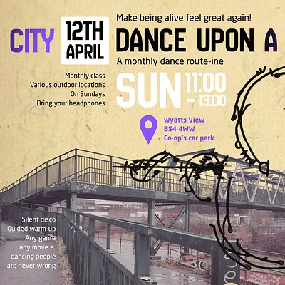 Dance Upon a City at BS4 4WW, St Anne's (route)