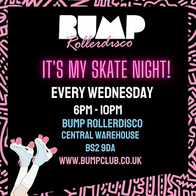 BUMP Rollerdisco Adult session 6pm - 10pm at BUMP Rollerdisco