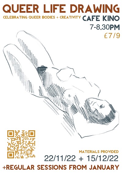 Cafe Kino Queer Life Drawing at Cafe Kino