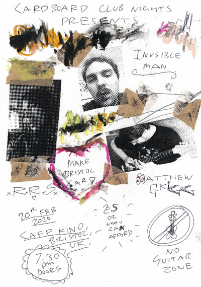 Invisible Man / RRS / Grigg at Cafe Kino