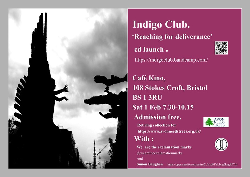 CD Launch "Reaching for Derance" at Cafe Kino