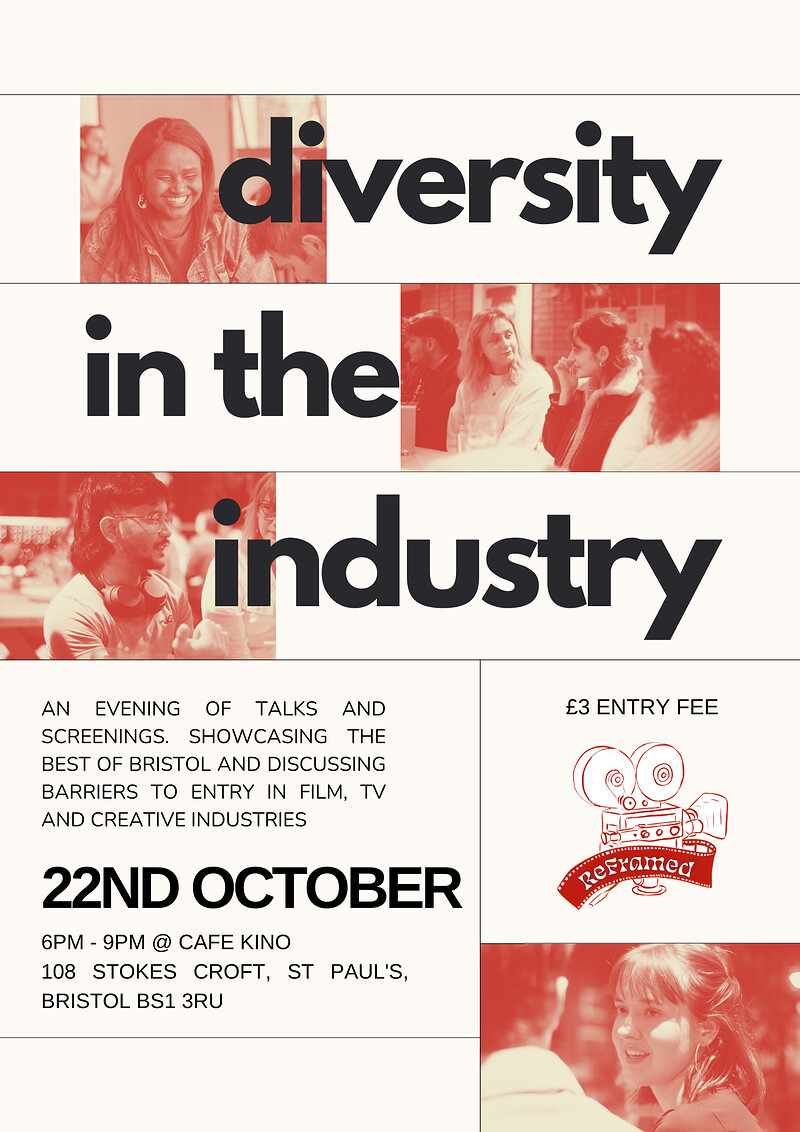 Diversity in the Industry: ReFramed x Café Kino at Cafe Kino