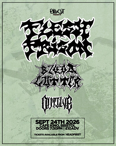 Flesh Prison at Cafe Kino