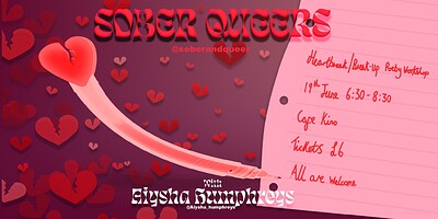 Heartbreak/Breakups/Goodbyes Poetry Workshop at Cafe Kino