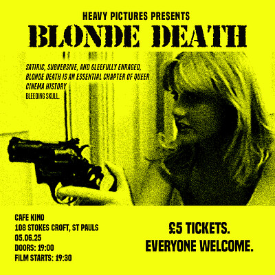 Heavy Pictures Presents: Blonde Death at Cafe Kino