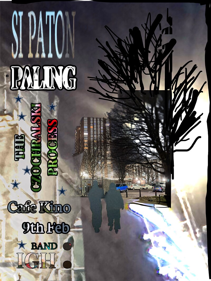 Si Patton / paling / The Czochralski Process + IGH Band at Cafe Kino