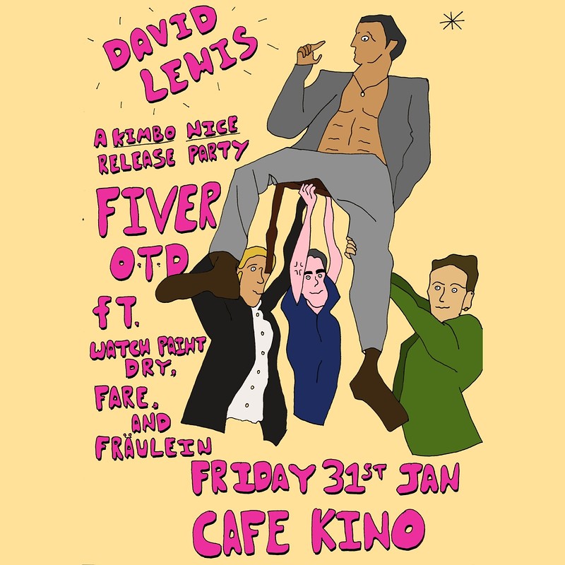 Kimbo Nice - ‘David Lewis’ single launch at Cafe Kino