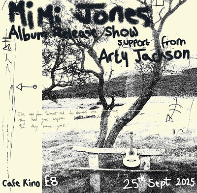 Mimi Jones  + Arty Jackson at Cafe Kino