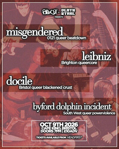 Misgendered x Leibniz at Cafe Kino