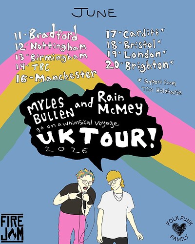 Myles Bullen + Rain McMey at Cafe Kino