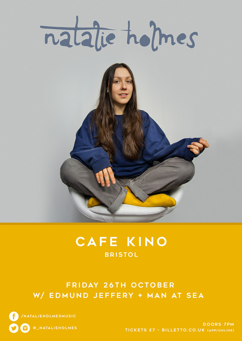 Natalie Holmes w/ Edmund Jeffery + Man at Sea at Cafe Kino