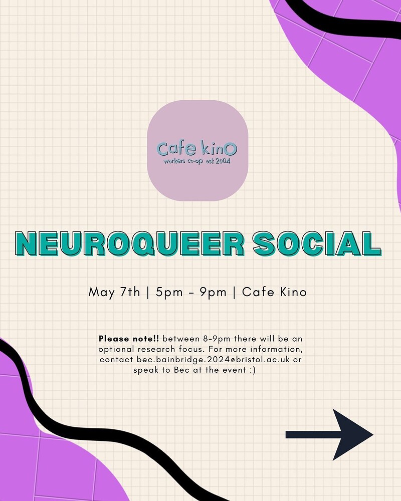 Neuroqueer Social at Cafe Kino