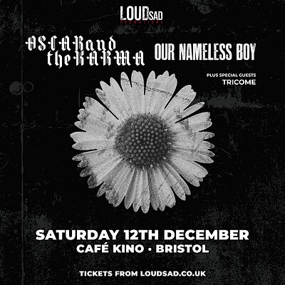 Oscar & The Karma + Our Nameless Boy + Tricome at Cafe Kino