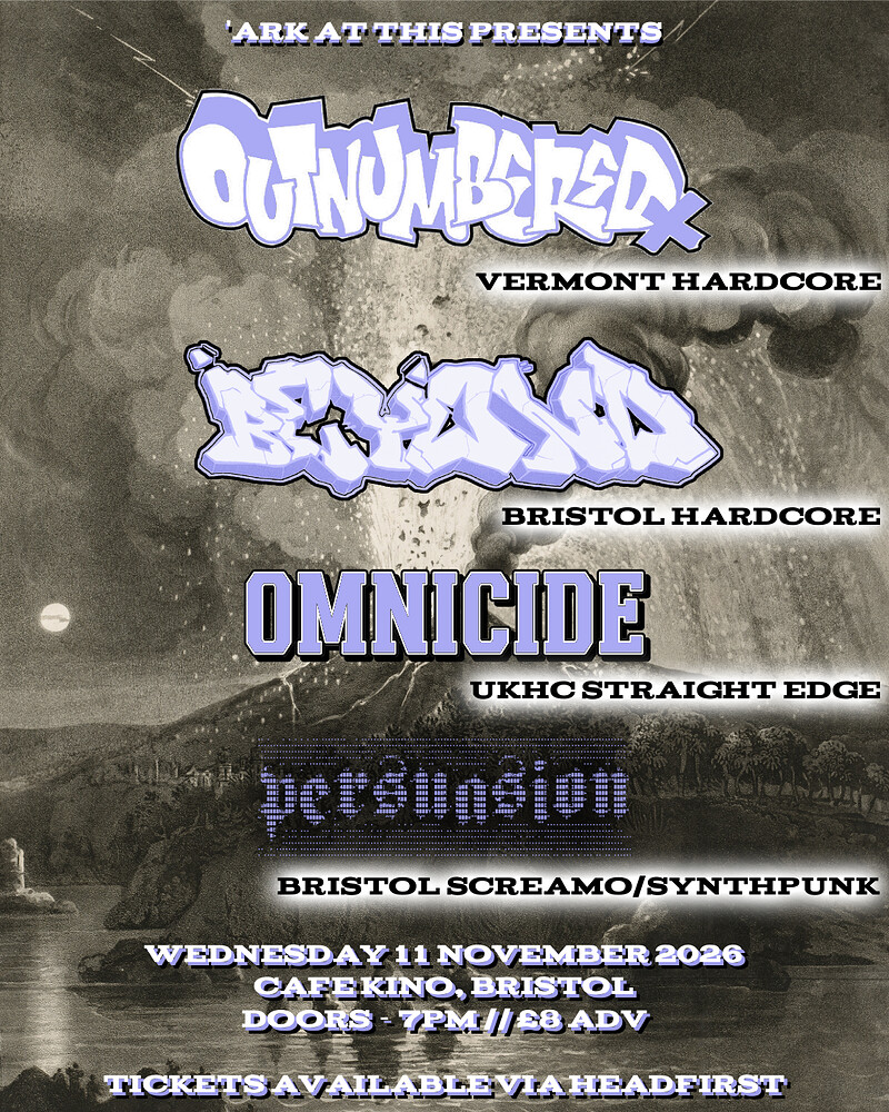 OUTNUMBERED / BEYOND / OMNICIDE / PERSUASION at Cafe Kino