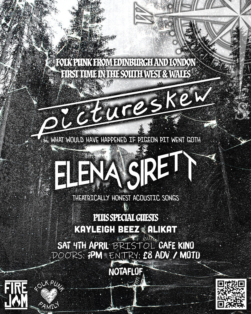 Pictureskew + Elena Sirett at Cafe Kino